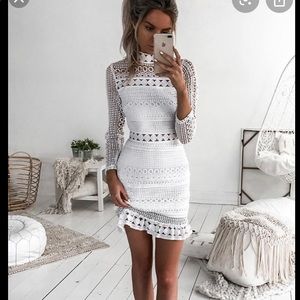 NWT Two sisters the label white dress